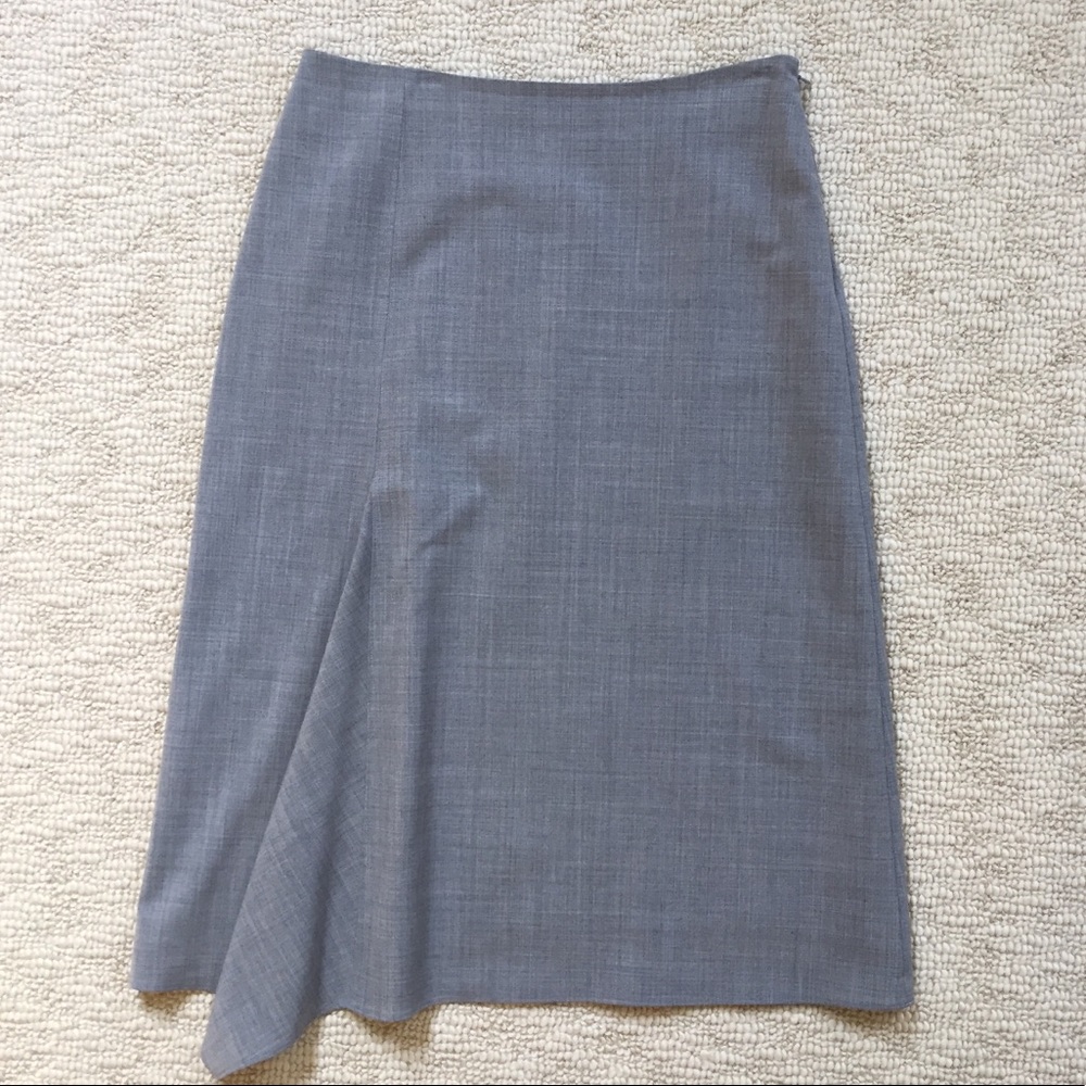 Skirt with unique pleat detail